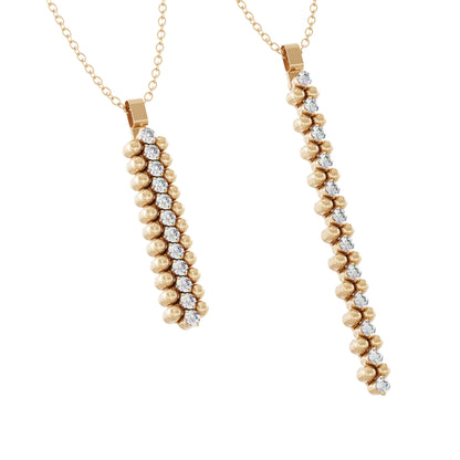 Brevetto Anhänger, Roségold • Diamant von Serafino Consoli (CL 3M2 RG WD)