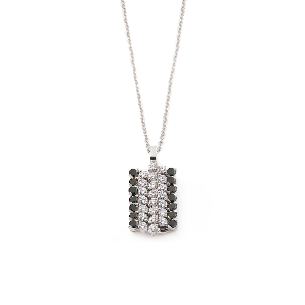 Serafino Consoli Brevetto Anhänger - S.CL 5F2 WG WD BD X (X) aus Weißgold mit Diamant