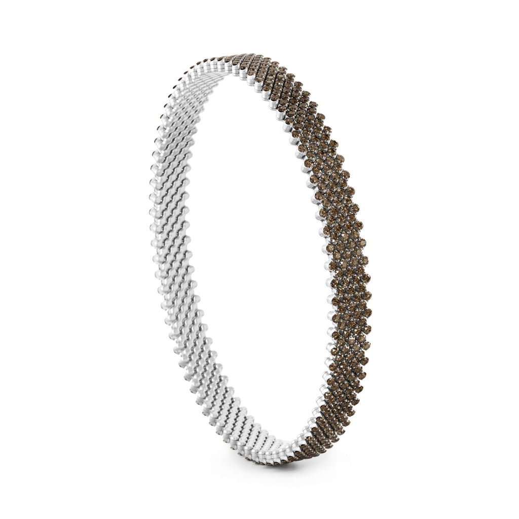 Serafino Consoli Brevetto Multi-Size Armband - BB 7F2 WG BRD (BRD) aus Weißgold mit Diamant