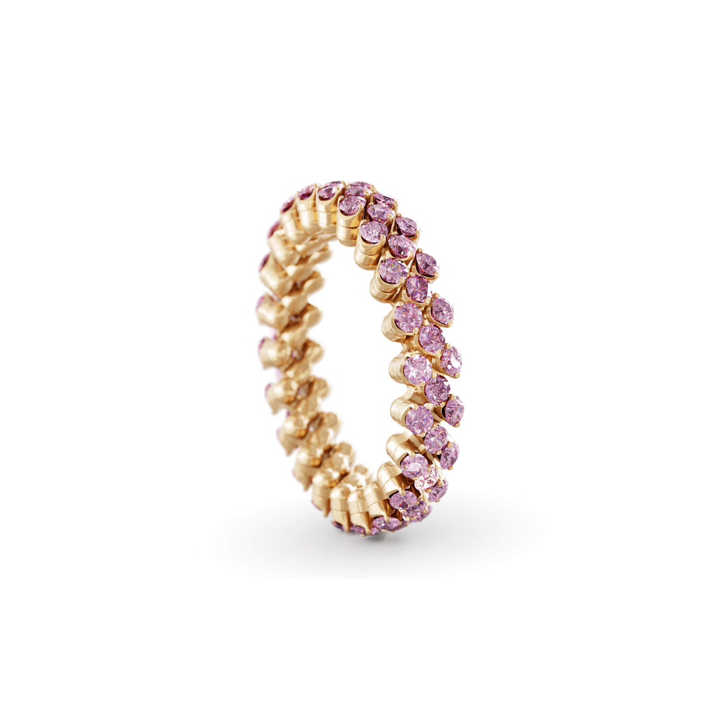 Serafino Consoli Brevetto Multi-Size Ring - RMS 3F2 RG PS (PS) aus Roségold mit Saphir