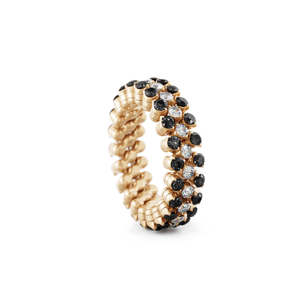 Serafino Consoli Brevetto Multi-Size Ring - RMS 3F2 RG WD BD X (X) aus Roségold mit Diamant