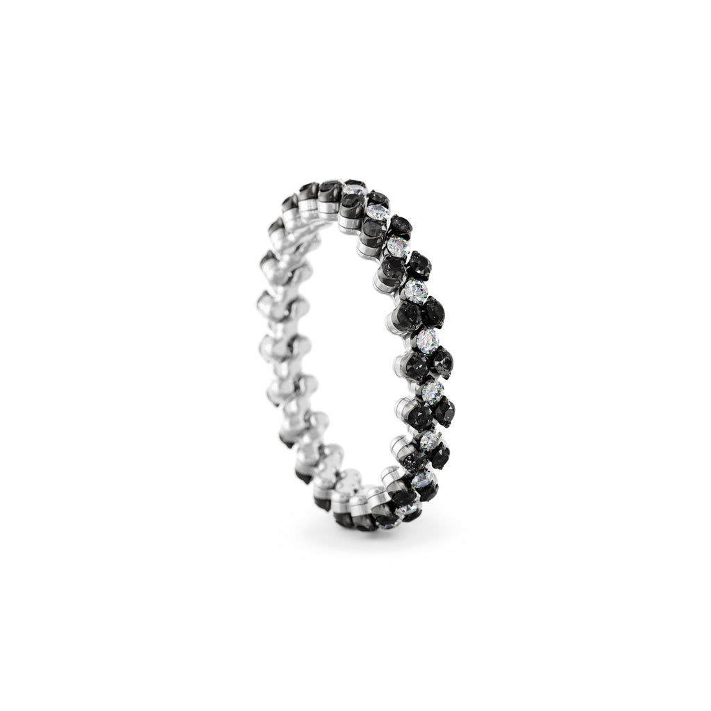 Serafino Consoli Brevetto Multi-Size Ring - RMS 3F2 WBG WD BD X (X) aus Weißgold mit Diamant