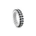 Serafino Consoli Brevetto Multi-Size Ring - RMS 3F2 WG WD BD X (X) aus Weißgold mit Diamant