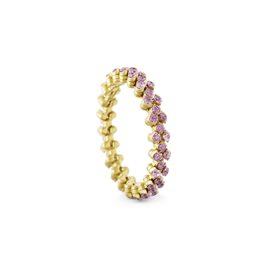 Serafino Consoli Brevetto Multi-Size Ring - RMS 3F2 YG PS (PS) aus Gelbgold mit Saphir