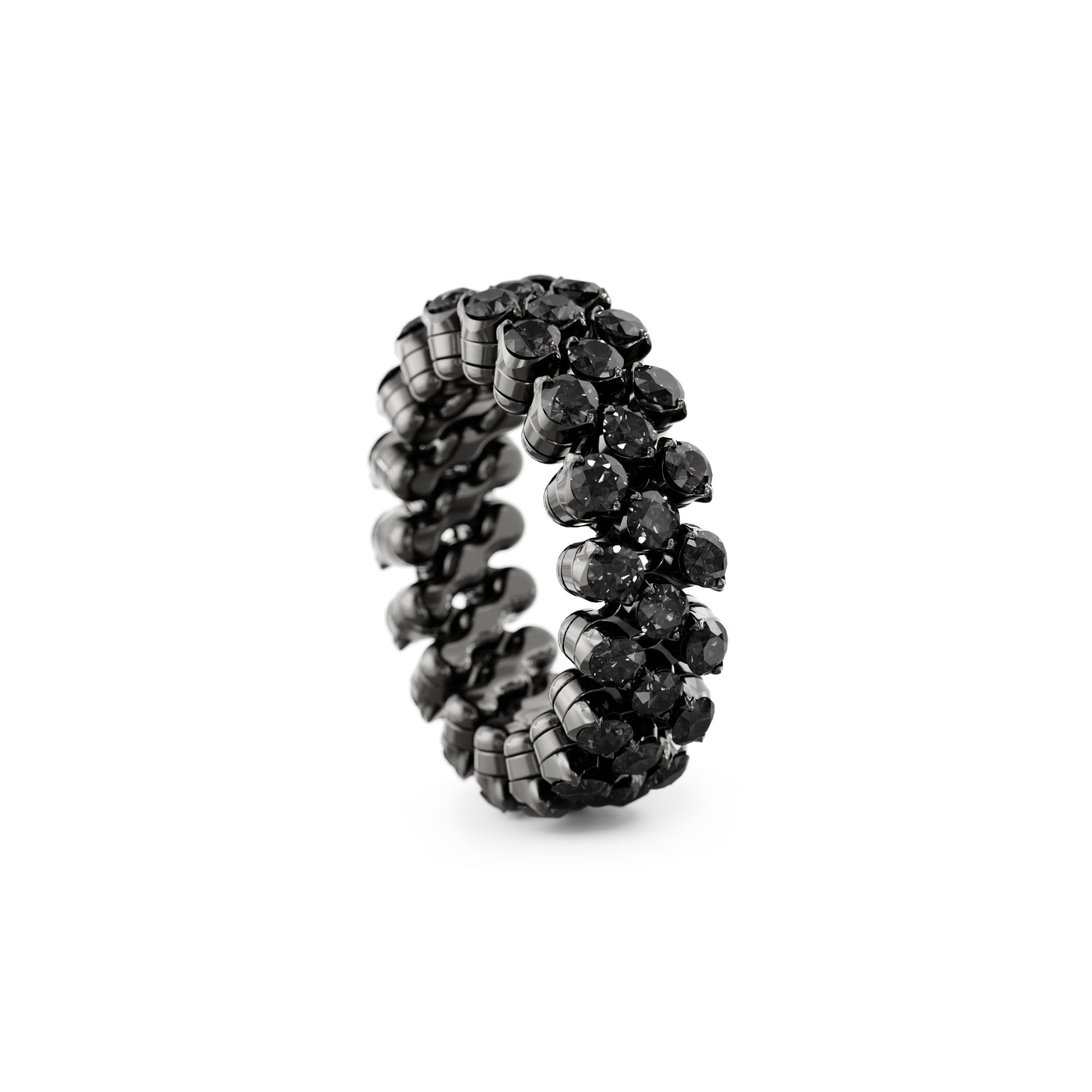 Serafino Consoli Brevetto Multi-Size Ring - RMS 3F4 BG BD (BD) aus Weißgold mit Diamant