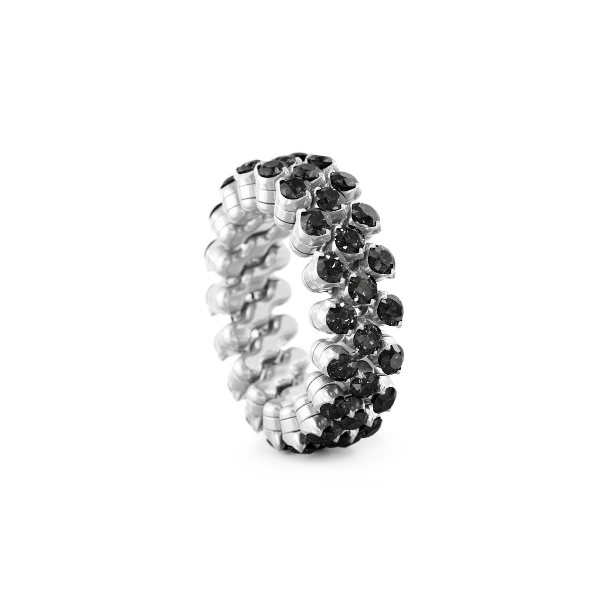 Serafino Consoli Brevetto Multi-Size Ring - RMS 3F4 WG BD (BD) aus Weißgold mit Diamant