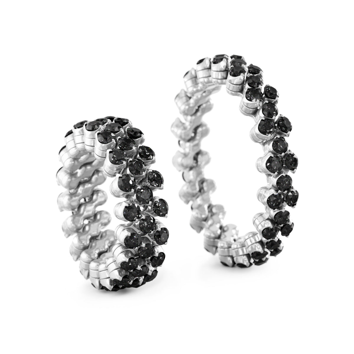 Serafino Consoli Brevetto Multi-Size Ring - RMS 3F4 WG BD (BD) aus Weißgold mit Diamant
