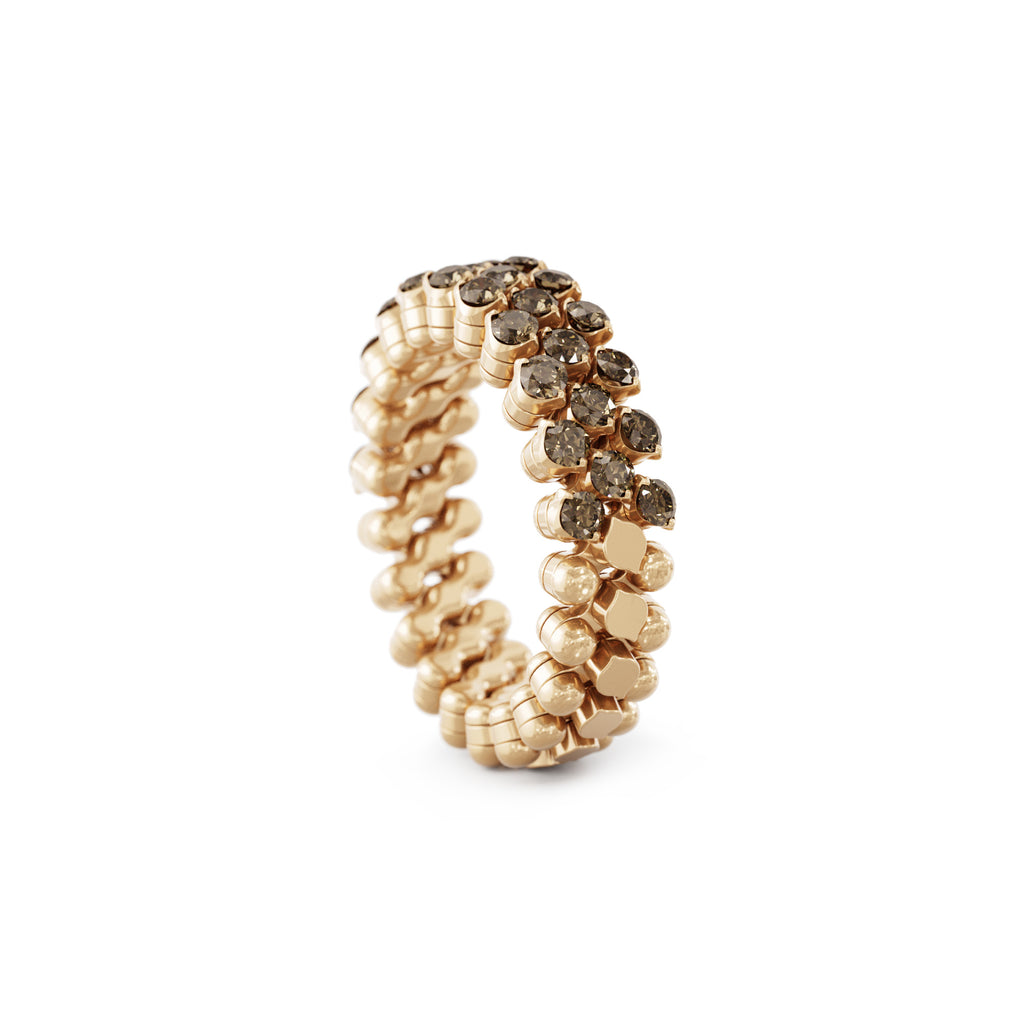 Serafino Consoli Brevetto Multi-Size Ring - RMS 3H2 RG BRD (BRD) aus Roségold mit Diamant