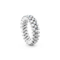 Serafino Consoli Brevetto Multi-Size Ring - RMS 3H2 WG WD (WD) aus Weißgold mit Diamant