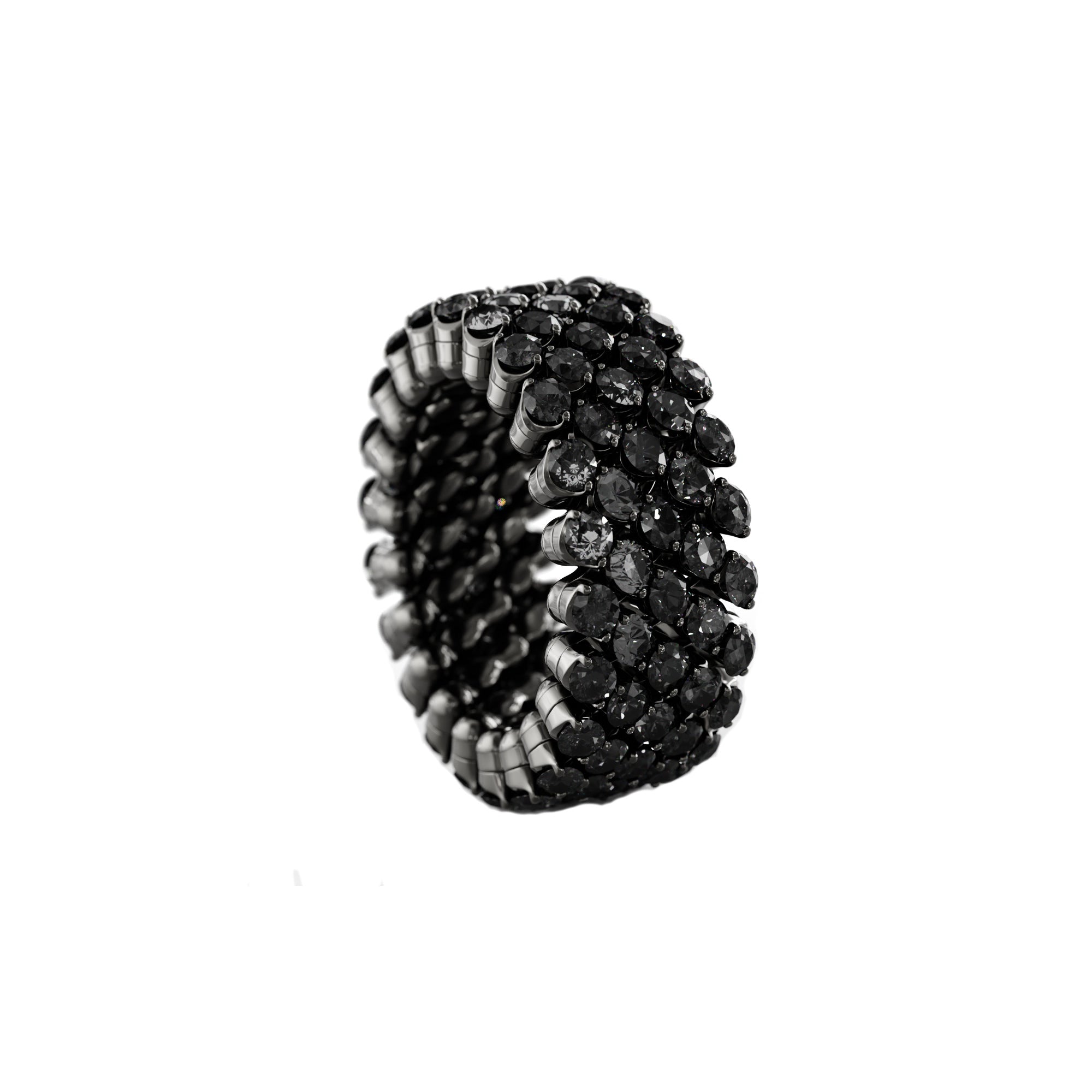 Serafino Consoli Brevetto Multi-Size Ring - RMS 5F2 BG BD (BD) aus Weißgold mit Diamant