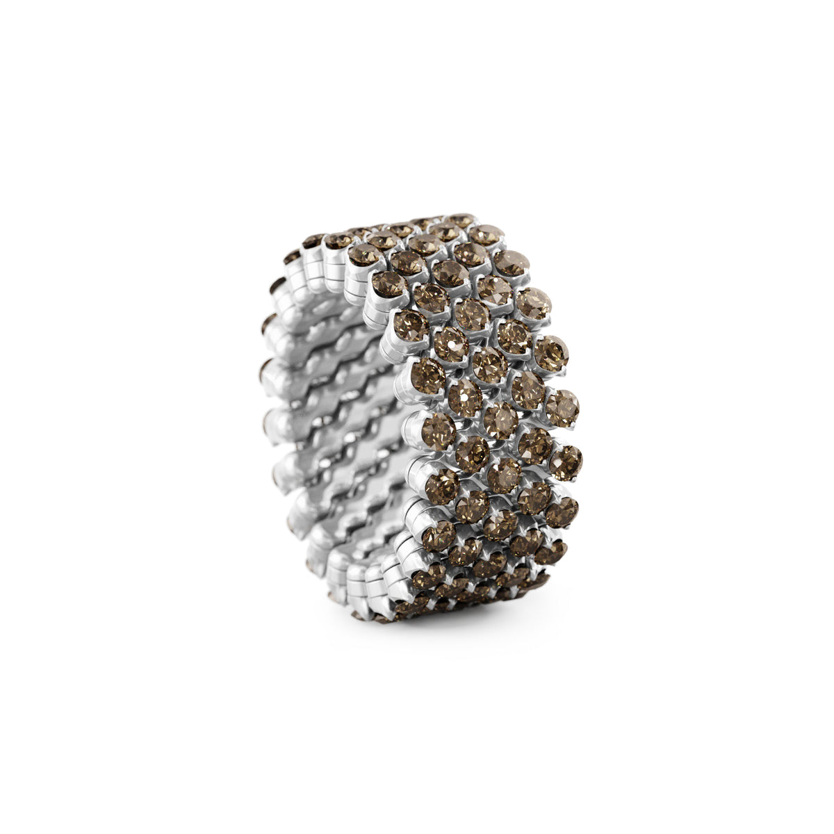 Serafino Consoli Brevetto Multi-Size Ring - RMS 5F2 WG BRD (BRD) aus Weißgold mit Diamant