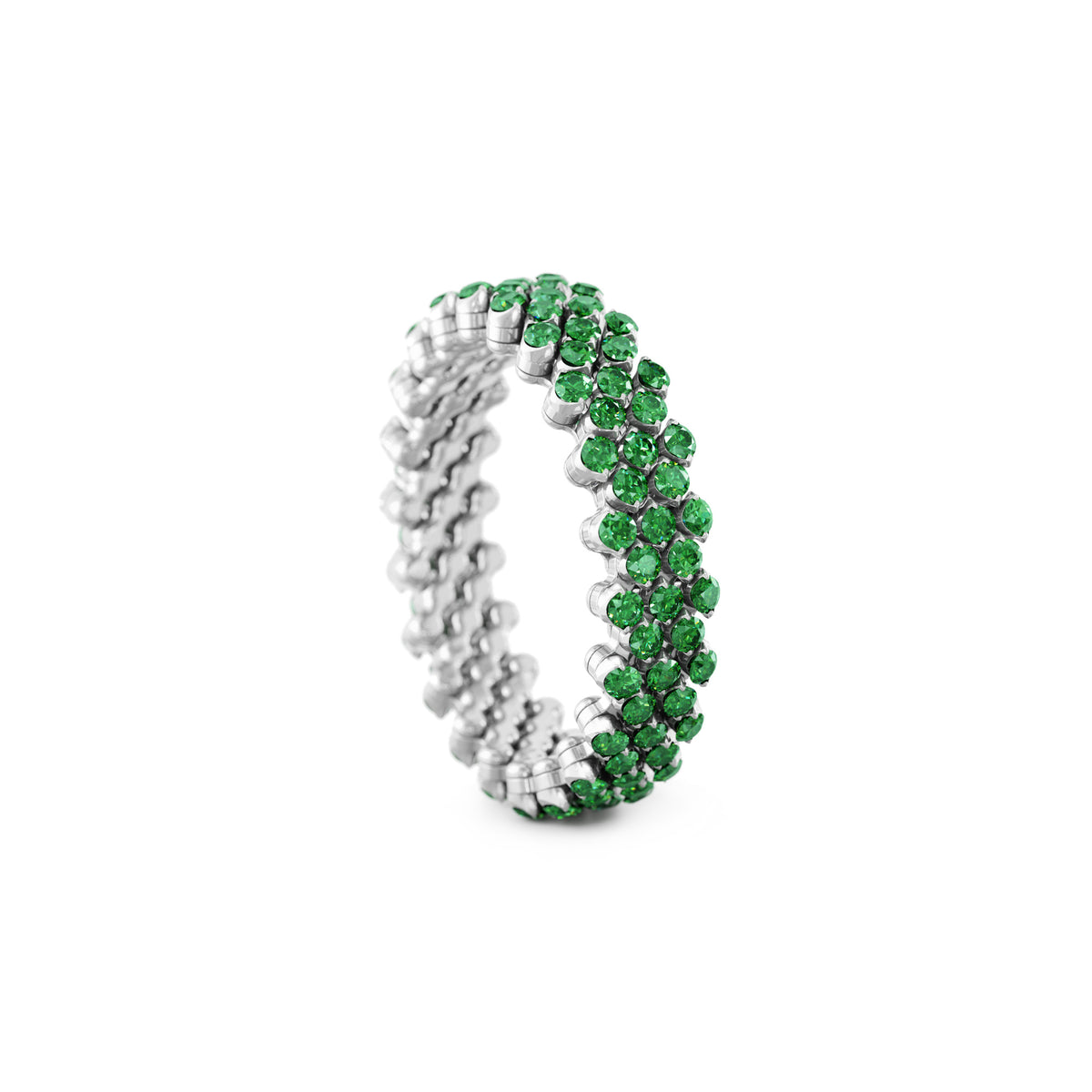 Serafino Consoli Brevetto Multi-Size Ring - RMS 5F2 WG T (T) aus Weißgold mit Tsavorit