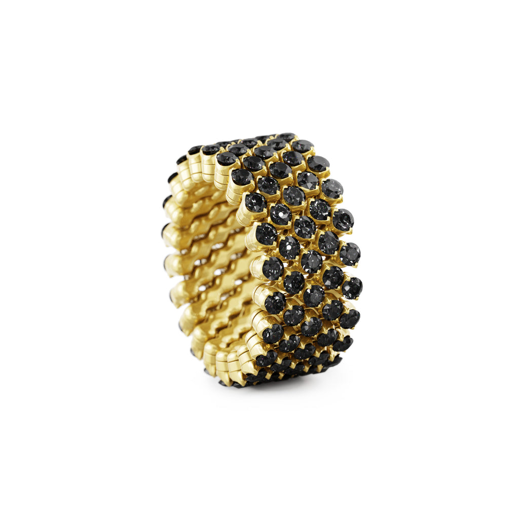 Serafino Consoli Brevetto Multi-Size Ring - RMS 5F2 YG BD (BD) aus Gelbgold mit Diamant