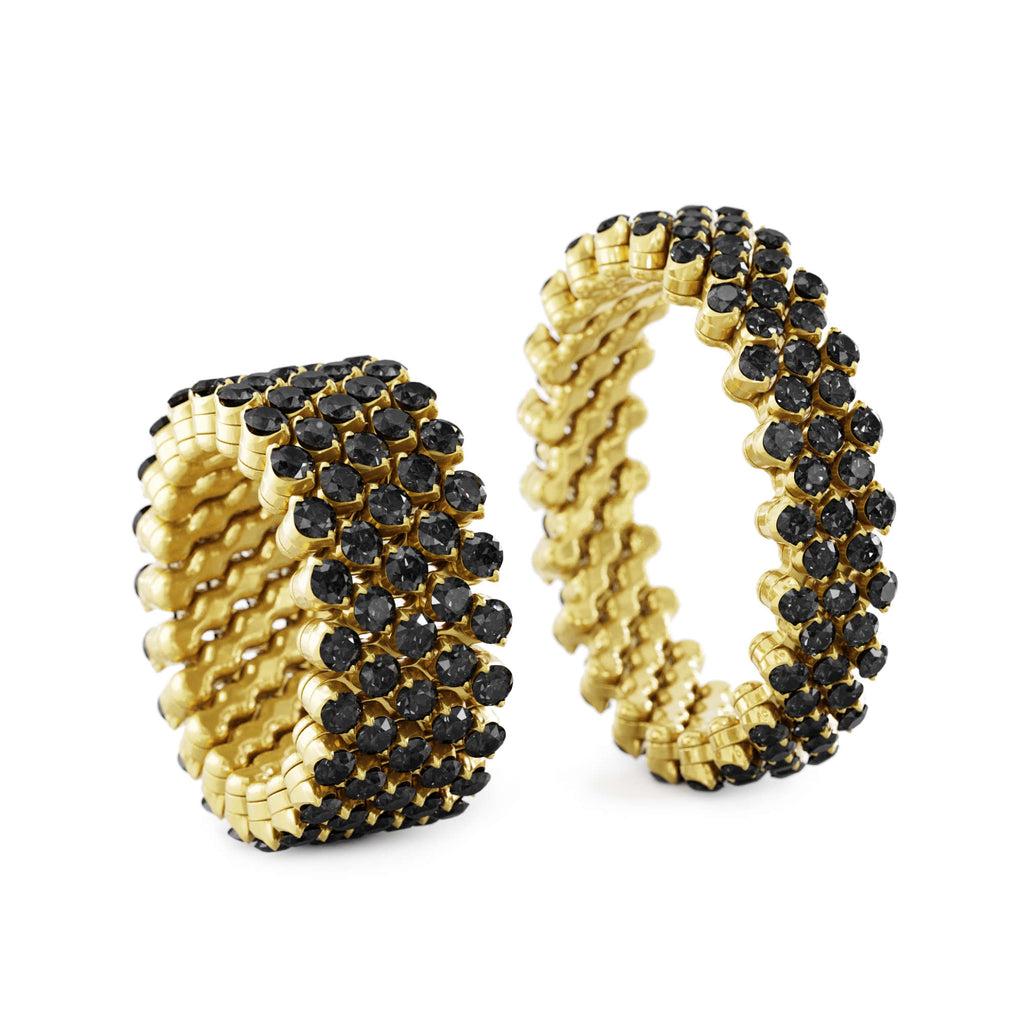 Serafino Consoli Brevetto Multi-Size Ring - RMS 5F2 YG BD (BD) aus Gelbgold mit Diamant