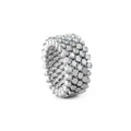 Serafino Consoli Brevetto Multi-Size Ring - RMS 5H2 WG WD (WD) aus Weißgold mit Diamant