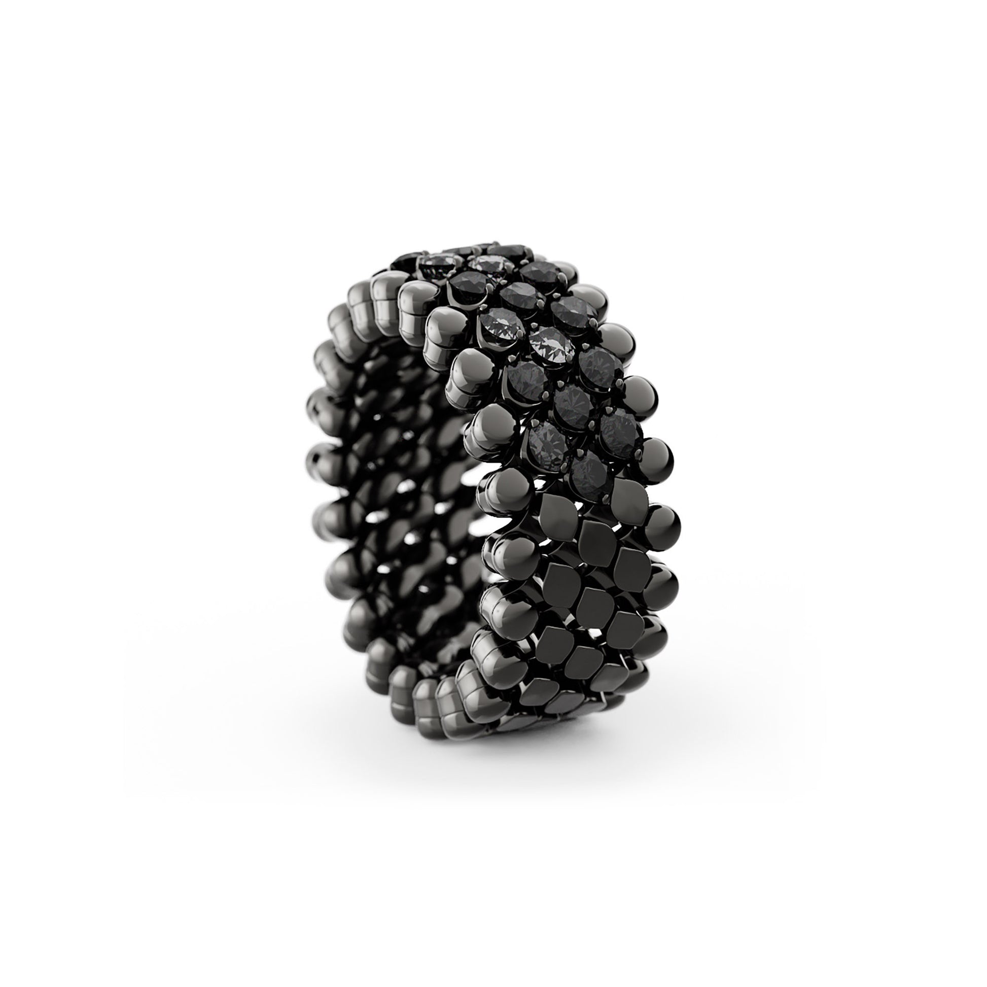 Brevetto Multi-Size Ring, Weißgold • Diamant von Serafino Consoli (RMS 5HM2 BG BD)