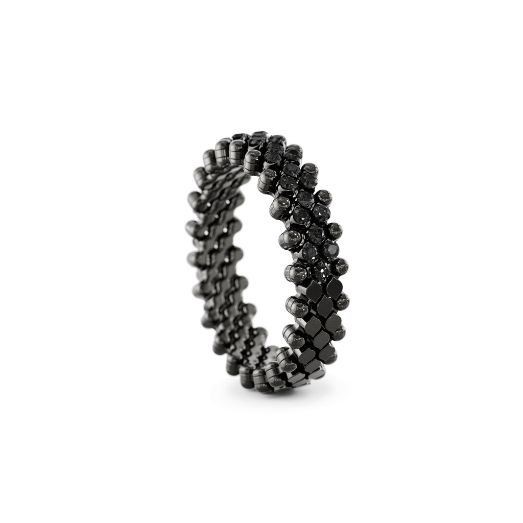 Serafino Consoli Brevetto Multi-Size Ring - RMS 5HM2 BG BD (BD) aus Weißgold mit Diamant