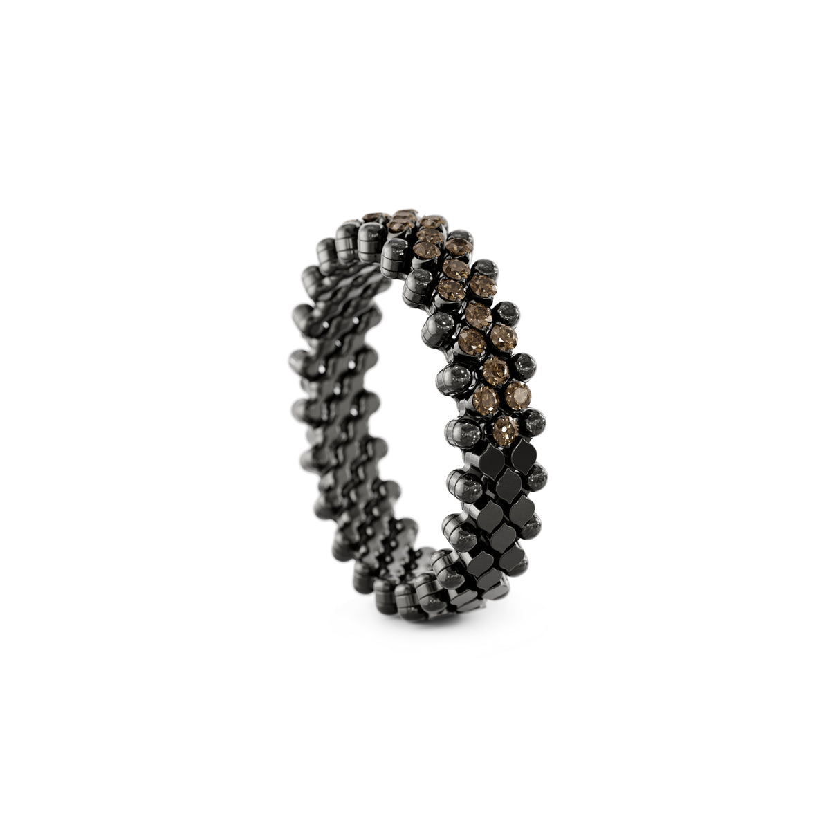 Serafino Consoli Brevetto Multi-Size Ring - RMS 5HM2 BG BRD (BRD) aus Weißgold mit Diamant