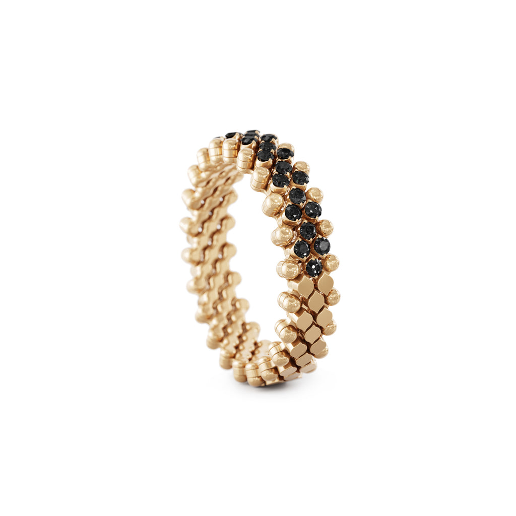 Serafino Consoli Brevetto Multi-Size Ring - RMS 5HM2 RG BD (BD) aus Roségold mit Diamant
