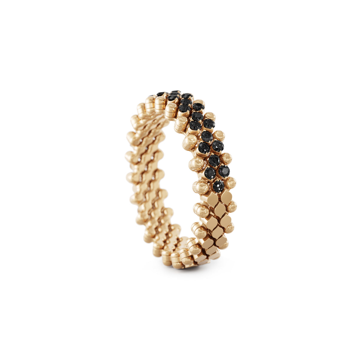 Serafino Consoli Brevetto Multi-Size Ring - RMS 5HM2 RG BD (BD) aus Roségold mit Diamant