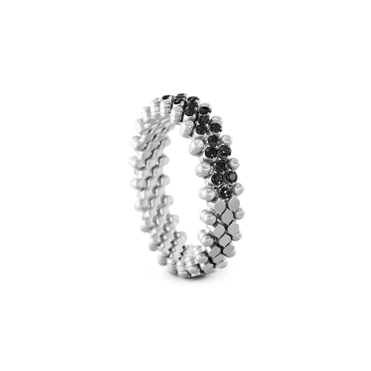 Serafino Consoli Brevetto Multi-Size Ring - RMS 5HM2 WG BD (BD) aus Weißgold mit Diamant