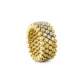 Serafino Consoli Brevetto Multi-Size Ring - RMS 5HM2 YG WD (WD) aus Gelbgold mit Diamant