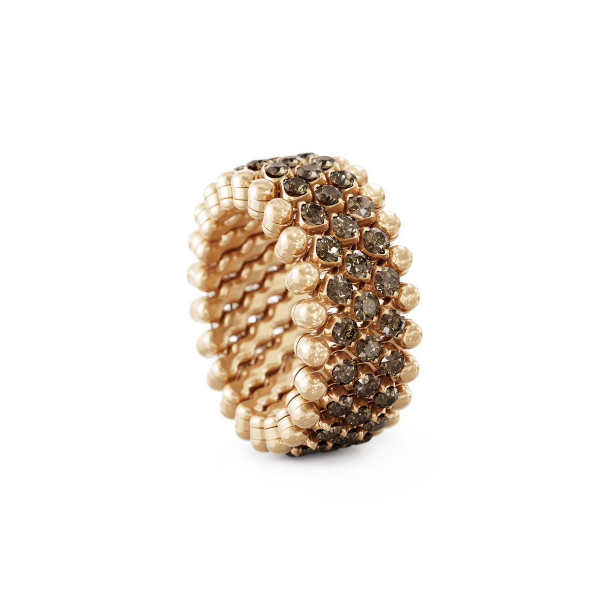 Serafino Consoli Brevetto Multi-Size Ring - RMS 5M2 RG BRD (BRD) aus Roségold mit Diamant