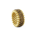 Serafino Consoli Brevetto Multi-Size Ring - RMS 5M2 YG BRD (BRD) aus Gelbgold mit Diamant