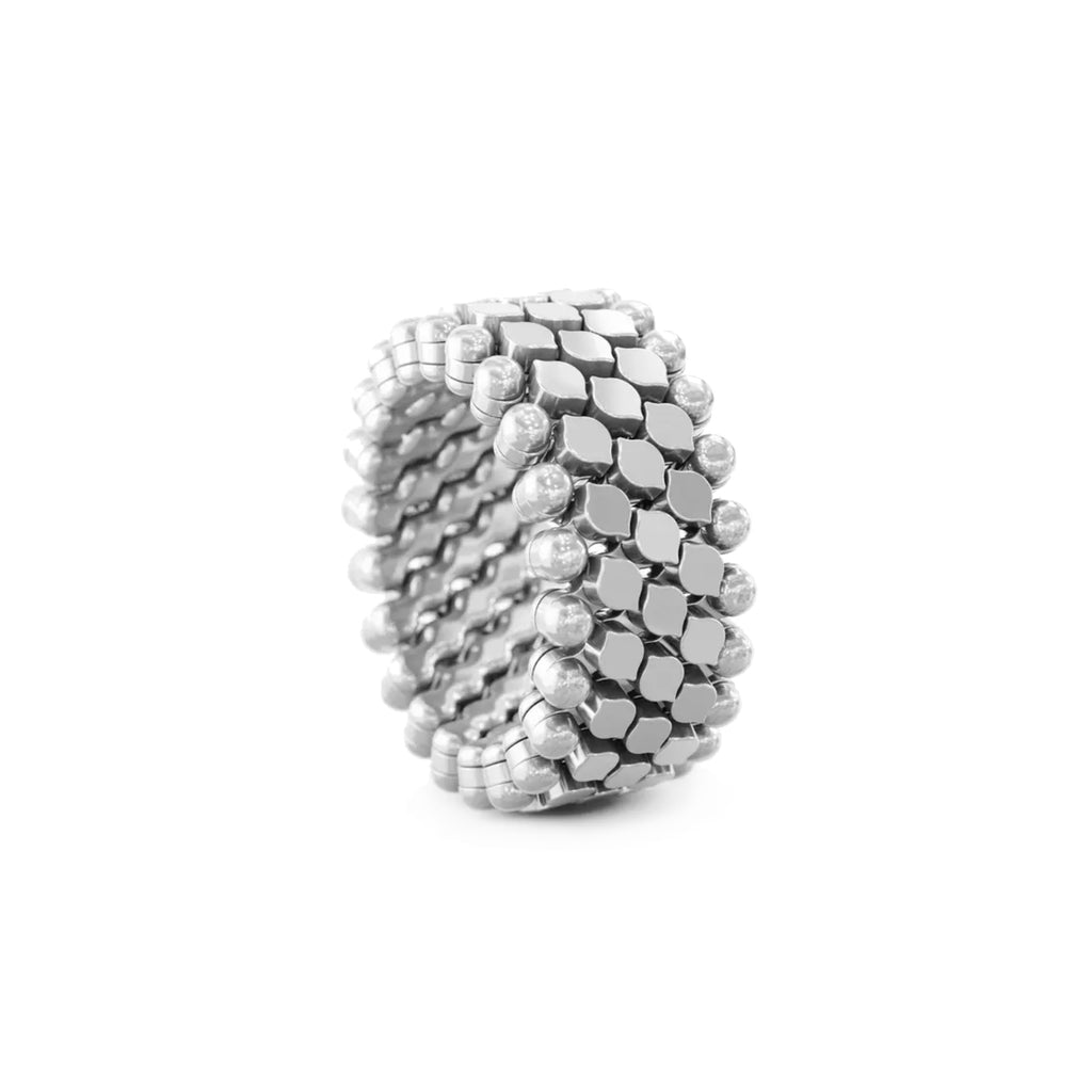 Serafino Consoli Brevetto Multi-Size Ring - RMS 5N2 WG (WG) aus Weißgold