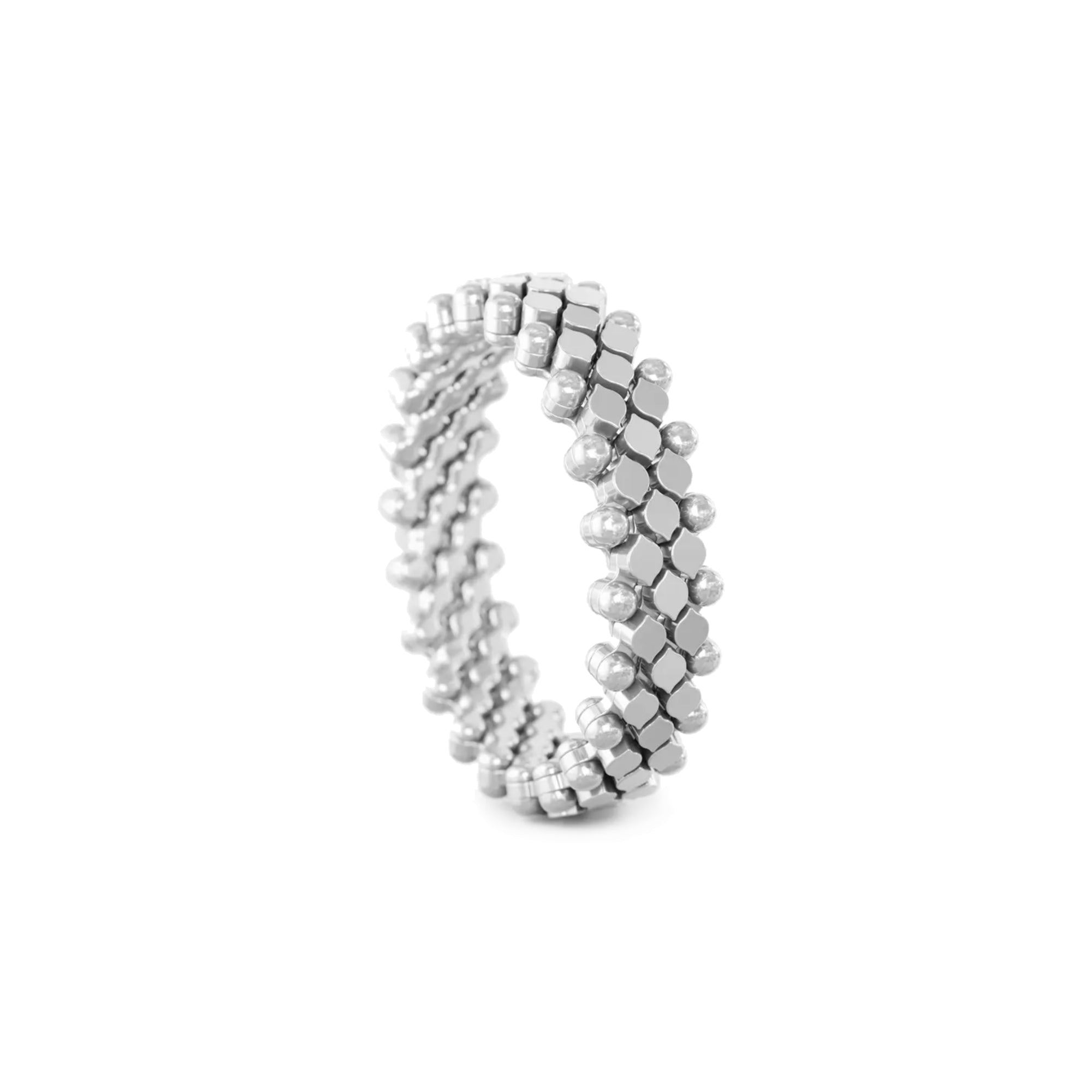 Serafino Consoli Brevetto Multi-Size Ring - RMS 5N2 WG (WG) aus Weißgold