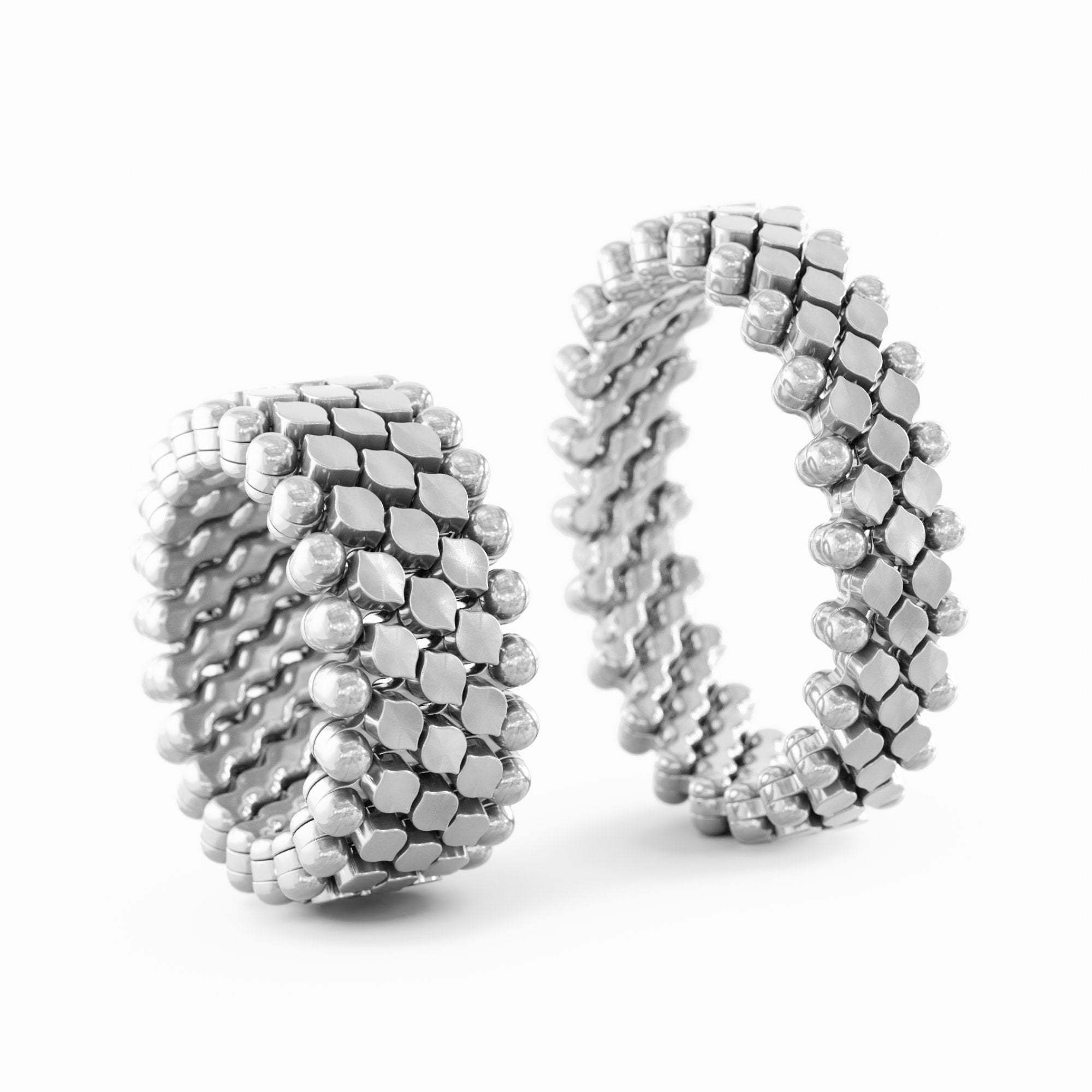 Serafino Consoli Brevetto Multi-Size Ring - RMS 5N2 WG (WG) aus Weißgold