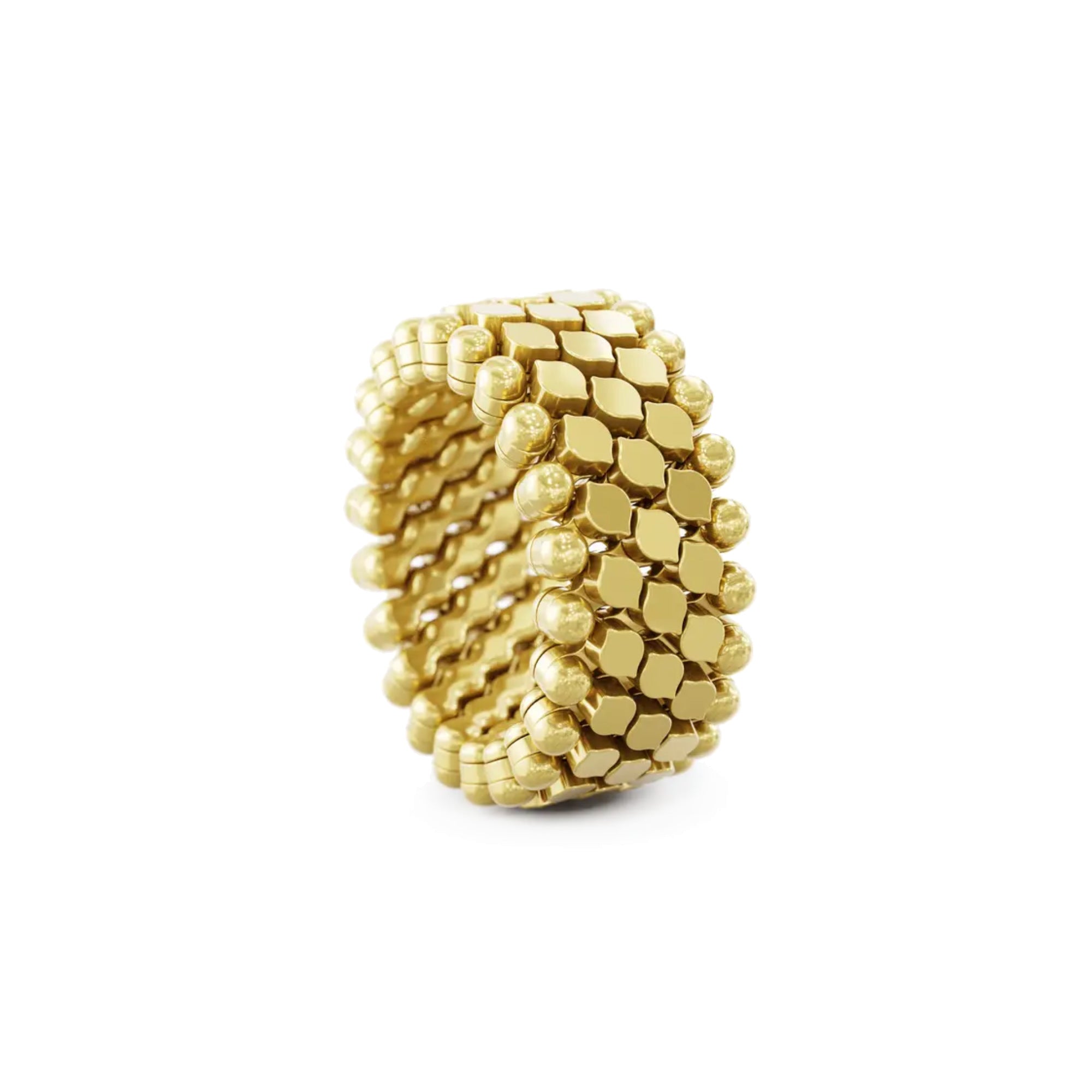 Serafino Consoli Brevetto Multi-Size Ring - RMS 5N2 YG (YG) aus Gelbgold