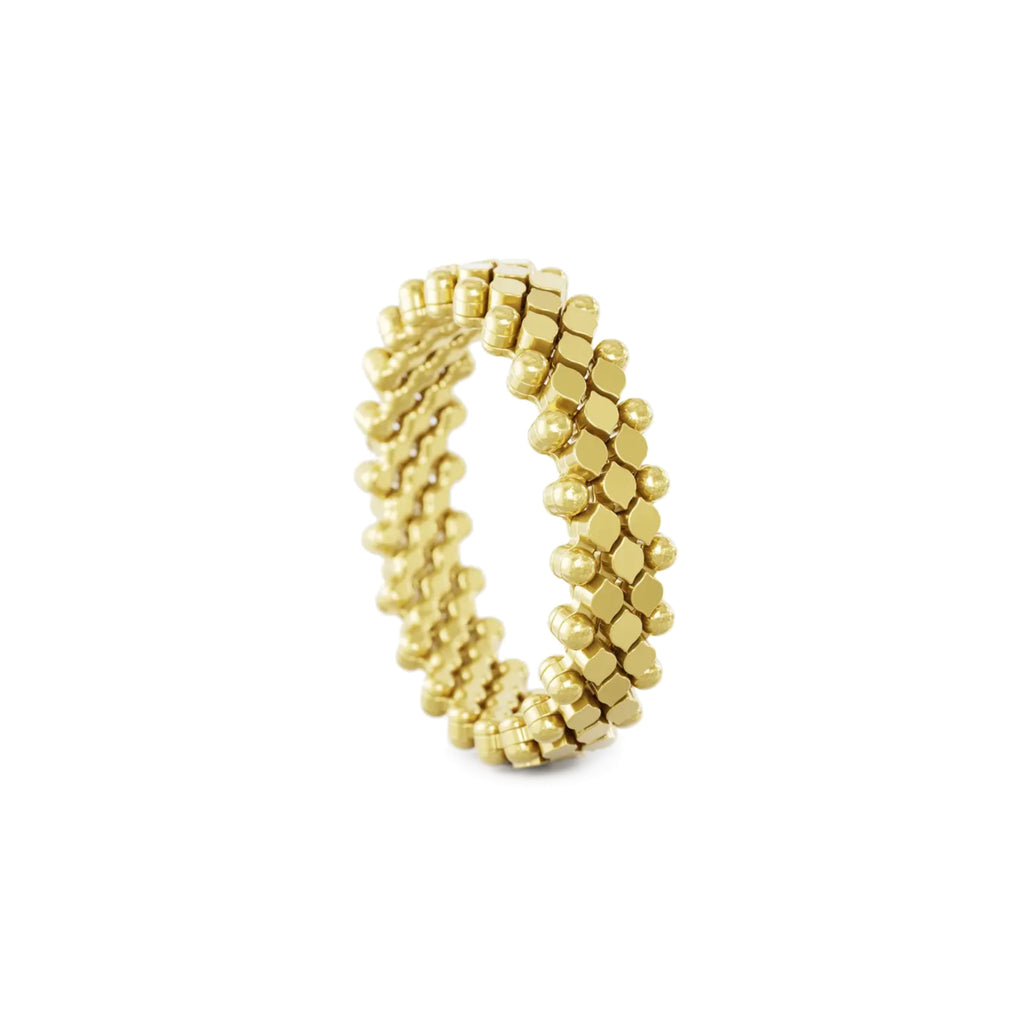 Serafino Consoli Brevetto Multi-Size Ring - RMS 5N2 YG (YG) aus Gelbgold