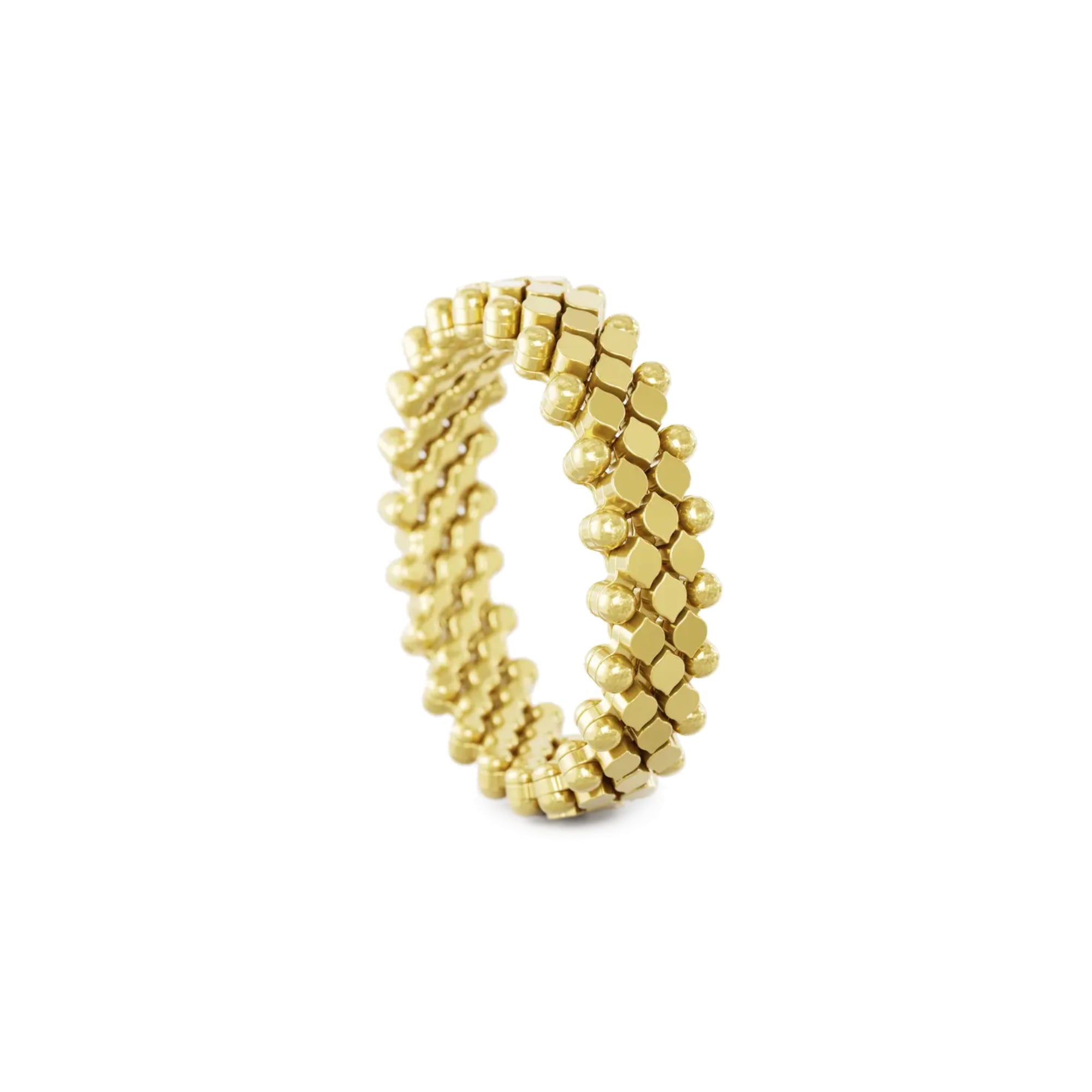 Serafino Consoli Brevetto Multi-Size Ring - RMS 5N2 YG (YG) aus Gelbgold