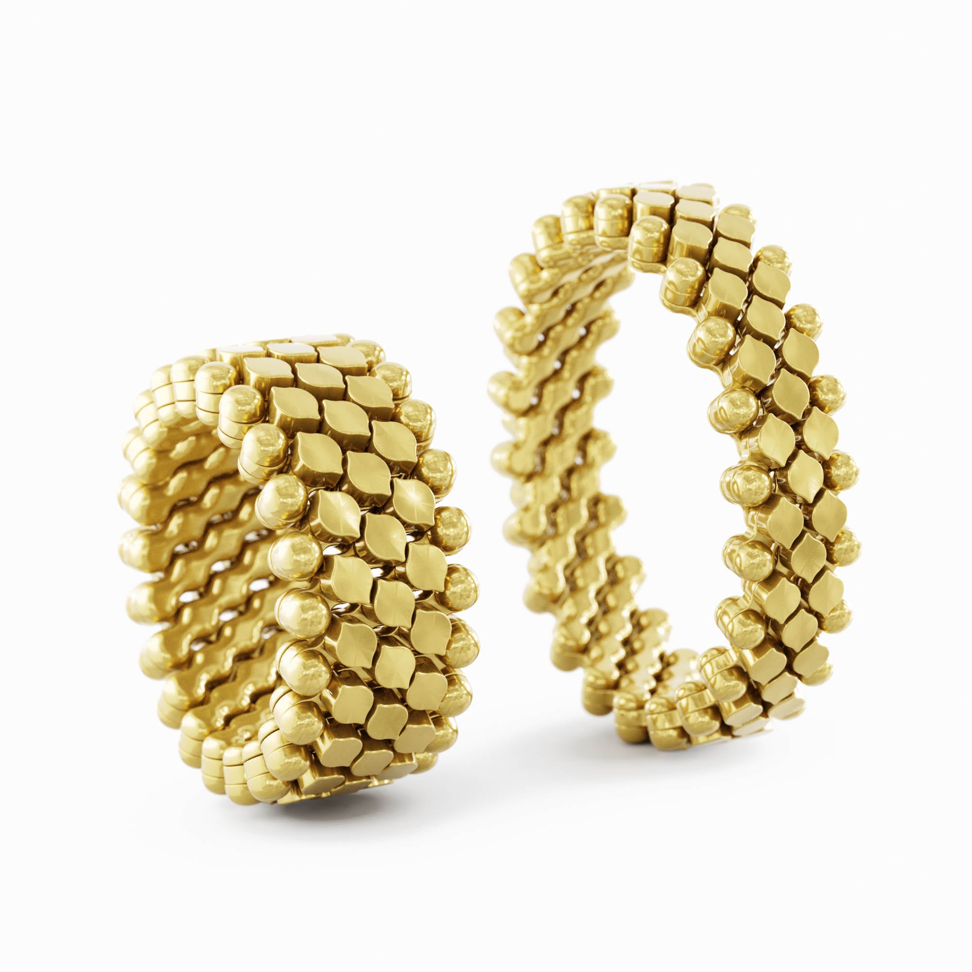 Serafino Consoli Brevetto Multi-Size Ring - RMS 5N2 YG (YG) aus Gelbgold