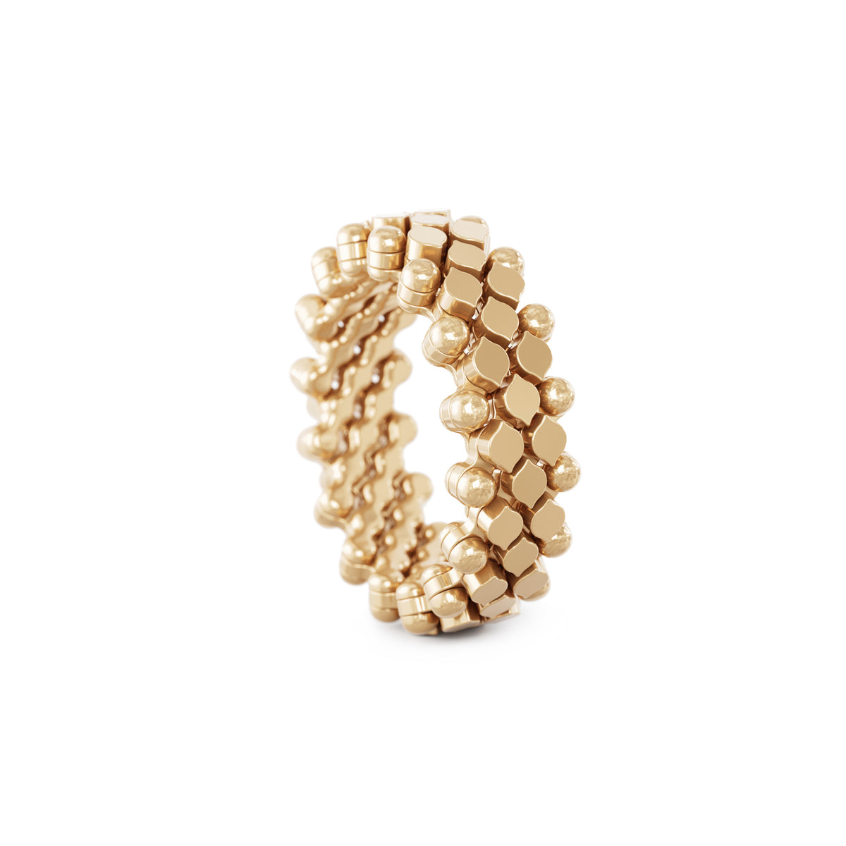Serafino Consoli Brevetto Multi-Size Ring - RMS 5N7 RG (RG) aus Roségold