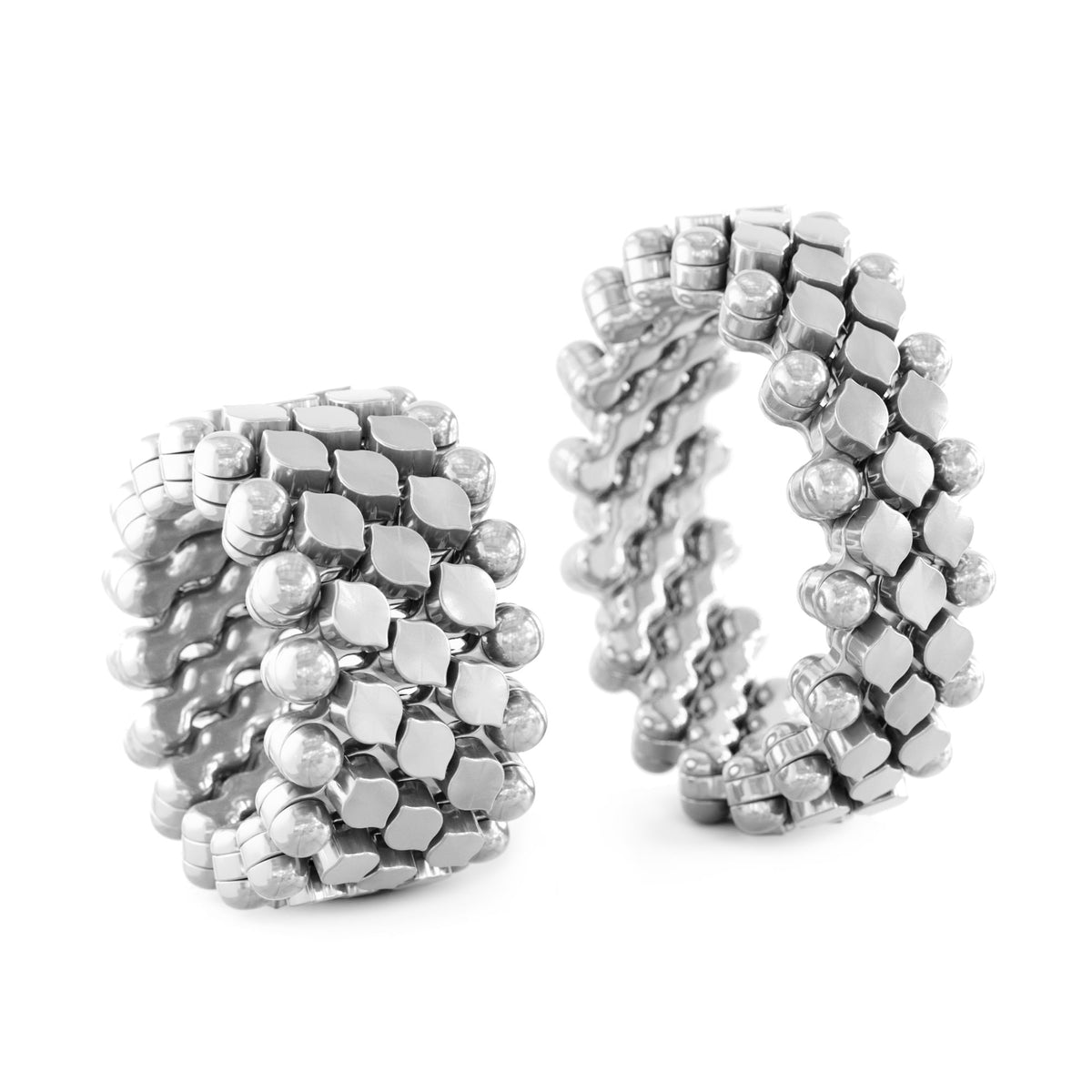 Serafino Consoli Brevetto Multi-Size Ring - RMS 5N7 WG (WG) aus Weißgold