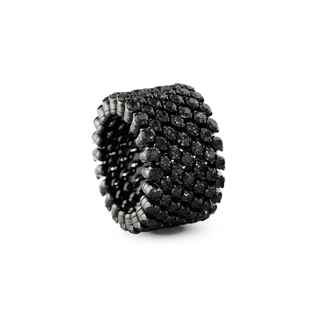 Serafino Consoli Brevetto Multi-Size Ring - RMS 7F2 BG BD (BD) aus Weißgold mit Diamant