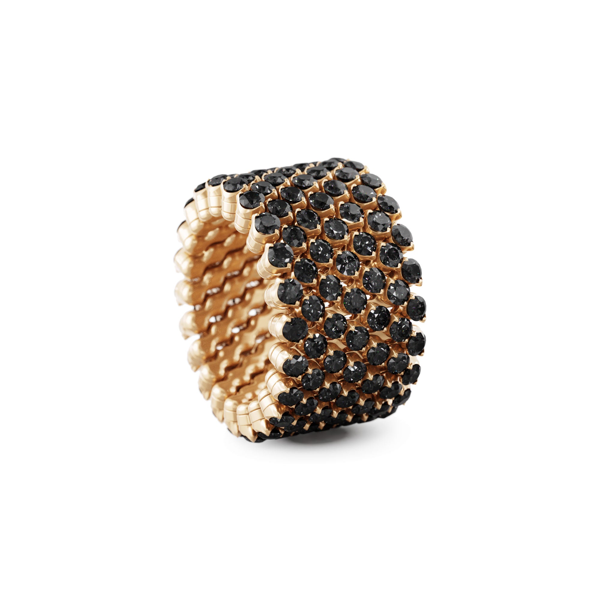Serafino Consoli Brevetto Multi-Size Ring - RMS 7F2 RG BD (BD) aus Roségold mit Diamant