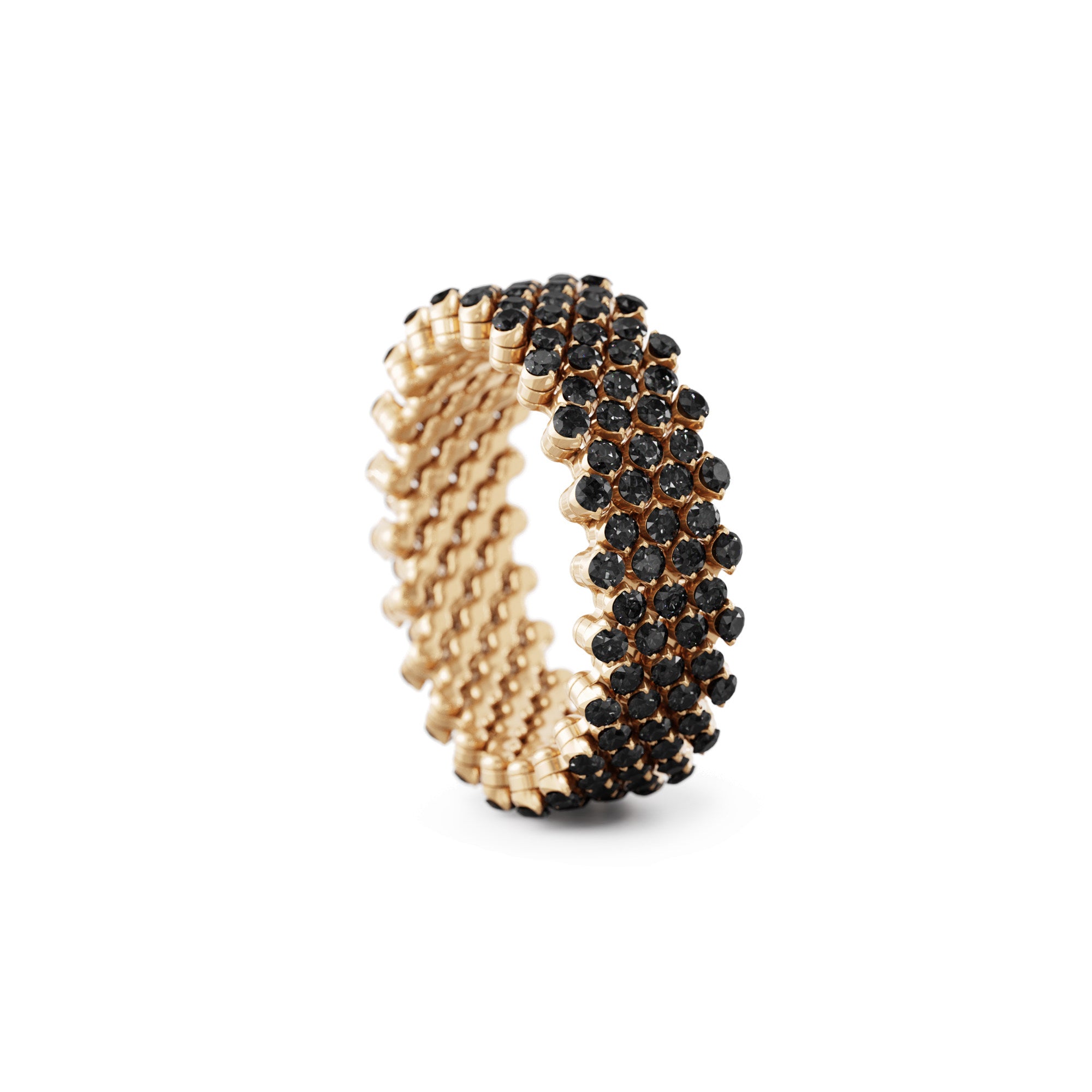 Serafino Consoli Brevetto Multi-Size Ring - RMS 7F2 RG BD (BD) aus Roségold mit Diamant