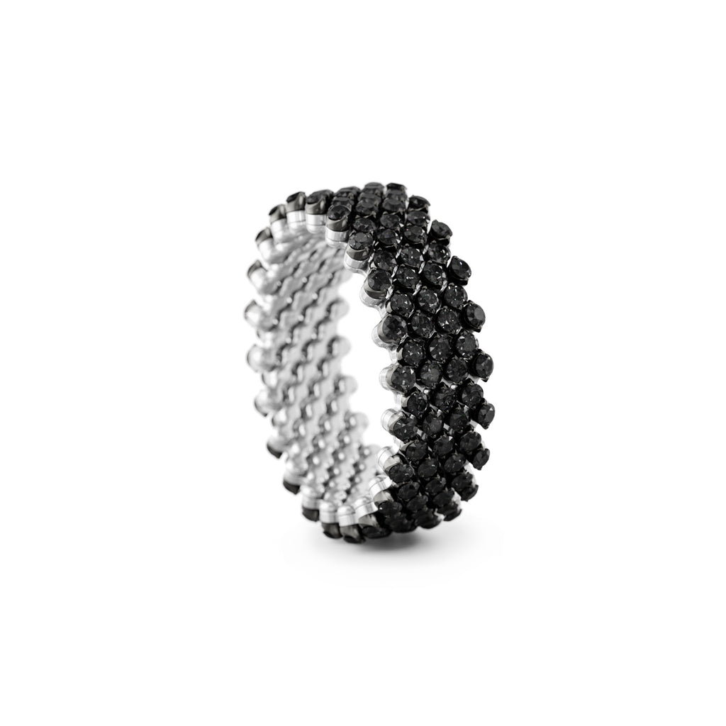 Serafino Consoli Brevetto Multi-Size Ring - RMS 7F2 WBG BD (BD) aus Weißgold mit Diamant
