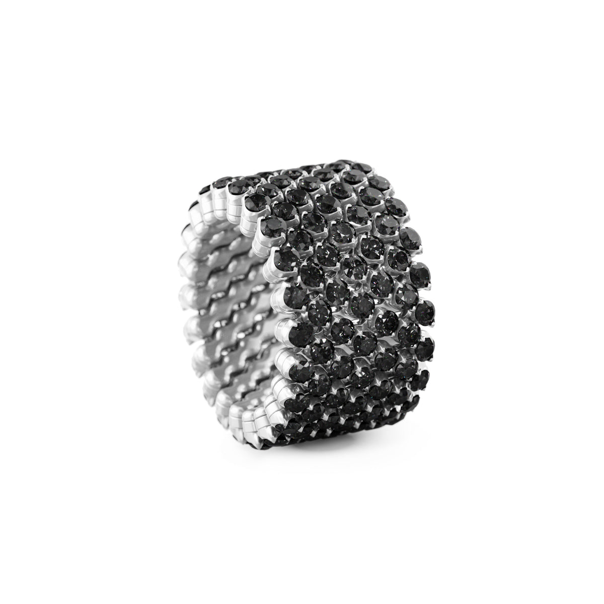 Serafino Consoli Brevetto Multi-Size Ring - RMS 7F2 WG BD (BD) aus Weißgold mit Diamant