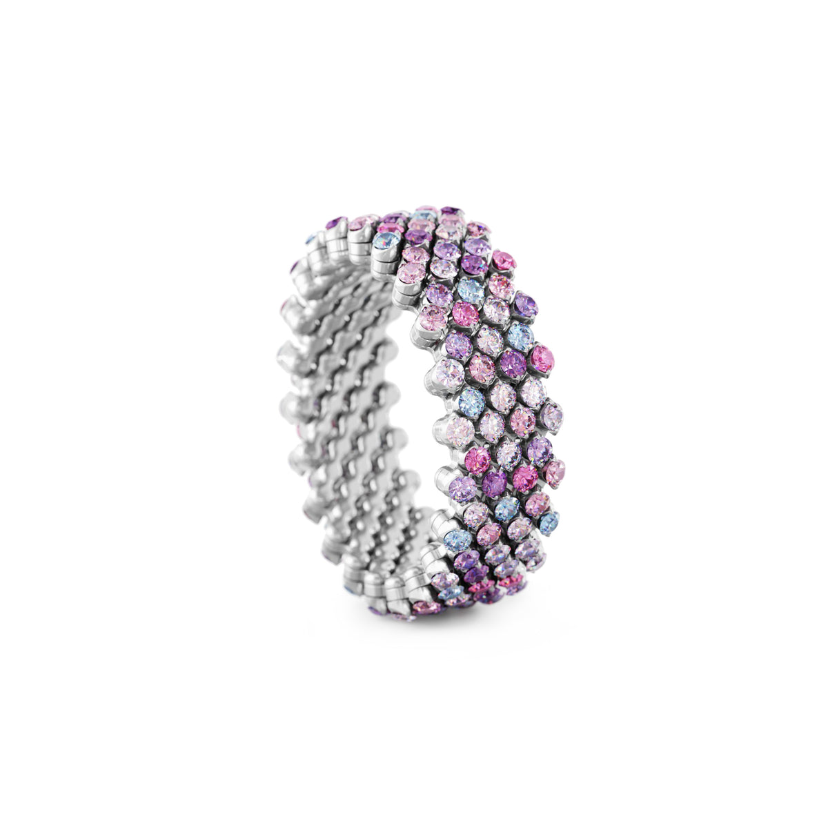 Serafino Consoli Brevetto Multi-Size Ring - RMS 7F2 WG VS MIX (MIX) aus Weißgold mit Saphir