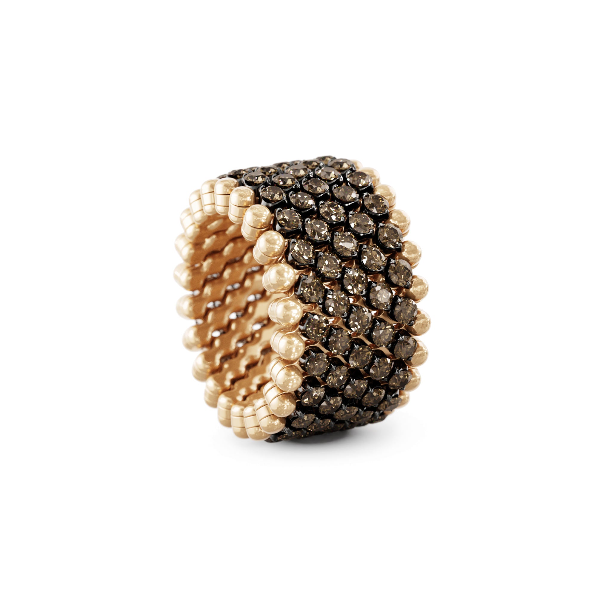 Serafino Consoli Brevetto Multi-Size Ring - RMS 7M2 RBG BRD (BRD) aus Roségold mit Diamant