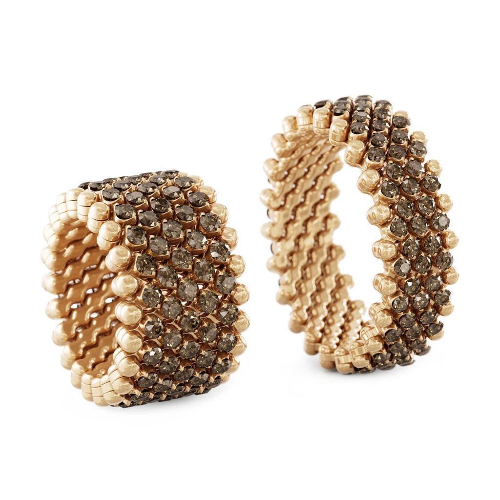 Serafino Consoli Brevetto Multi-Size Ring - RMS 7M2 RG BRD (BRD) aus Roségold mit Diamant
