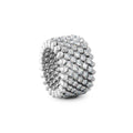 Serafino Consoli Brevetto Multi-Size Ring - RMS 7M2 WG WD (WD) aus Weißgold mit Diamant
