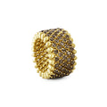 Serafino Consoli Brevetto Multi-Size Ring - RMS 7M2 YG BRD (BRD) aus Gelbgold mit Diamant