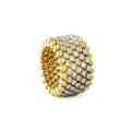 Serafino Consoli Brevetto Multi-Size Ring - RMS 7M2 YG RIVIERA (RIVIERA) aus Gelbgold mit Saphir
