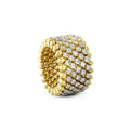 Serafino Consoli Brevetto Multi-Size Ring - RMS 7M2 YG WD (WD) aus Gelbgold mit Diamant