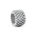 Serafino Consoli Brevetto Multi-Size Ring - RMS 7M4 WG WD (WD) aus Weißgold mit Diamant
